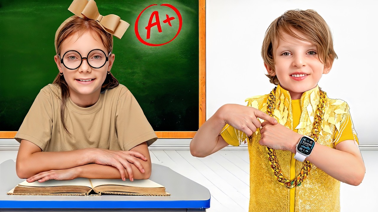 Gadgets or Knowledge? Eva’s First Day in the New School