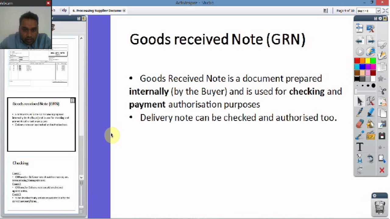 Ch6 Processing Supplier Documents