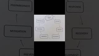 Disaster management cycle #shorts