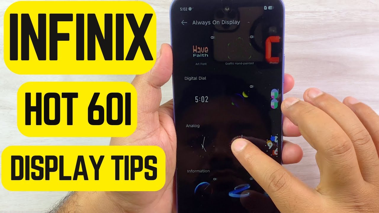 Infinix Hot 60i Always-On Display Setup | Step-by-Step Guide