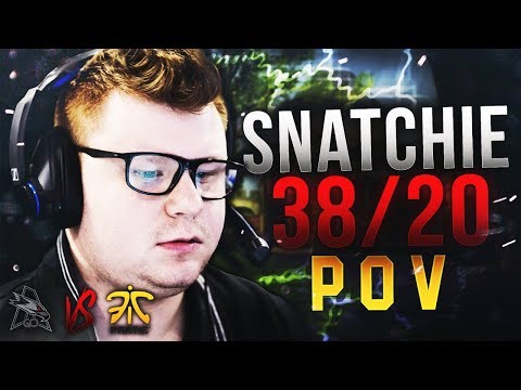 POV - SNATCHIE (AGO) (38-20) vs Fnatic on Cobblestone ! ESL Pro League Season 7 Europe