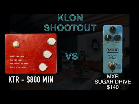 MXR M294 Sugar Drive Mini Overdrive Guitar Effect Pedal - Blue image 6