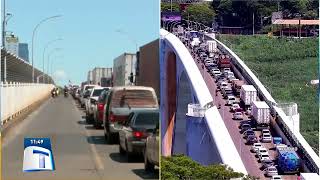 Segundo dia de manifestações no Paraguai bloqueia a Ponte da Amizade | Tribuna da Massa (15/03/2022)