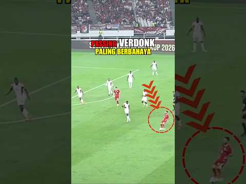 Trik Passing Calvin Verdonk #calvinverdonk #indonesiavsmozambik #verdonkvsmozambik