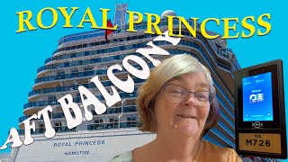 Royal Princess Aft Balcony M726 Tour - Fit For Royalty?