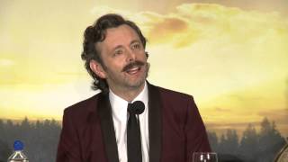 Michael Sheen Part 3: The Twilight Saga: Breaking Dawn Part 2 Press Conference | ScreenSlam video