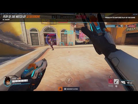 THIS IS HOW THE FASTEST TRACER IN OW 2 LOOKS LIKE - KABAJI! POTG!! TRACER GAMEPLAY SEASON 4