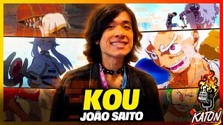 ANIMES, ANIMES E MAIS ANIMES!!! 🔥  feat. Kou - João Saito 🔥KATON PODCAST #177