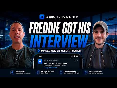 Freddie's Global Entry Spotter story
