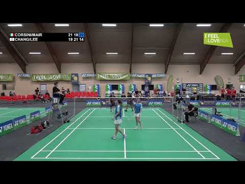 Match Point - Corsini / Mair vs Chang / Lee - WD, SF - Slovenia Open 2022