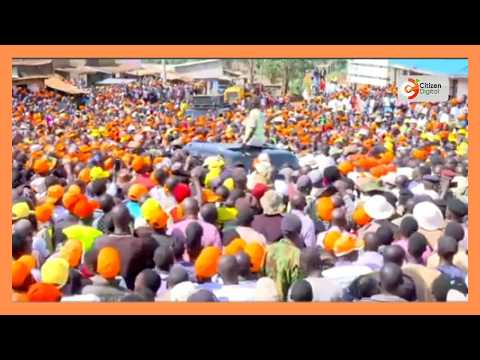 Ruto continues Nyanza tour with development projects in Migori