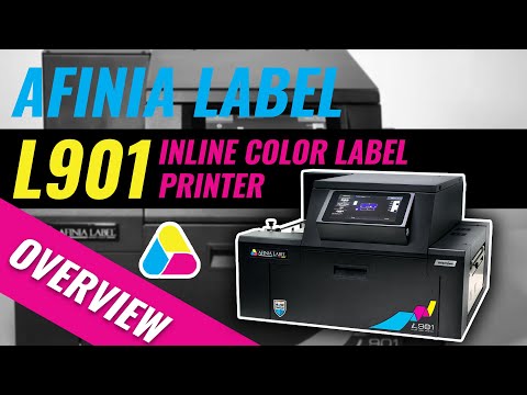 Digital Color Label Printer - Afinia Label L901/L901 Plus