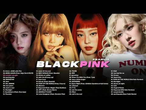 BLACKPINK (블랙핑크) SOLO PLAYLIST 2025 UPDATED | FEARLIX
