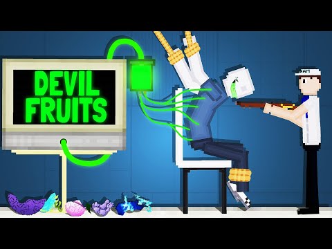 I Injected Every Devil Fruit into one Human... (People Playground One Piece Mod)