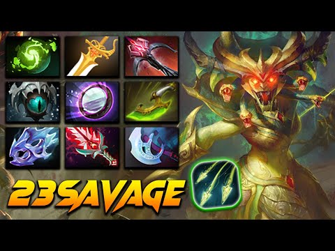 23savage Medusa Raid Boss - Dota 2 Pro Gameplay [Watch & Learn]