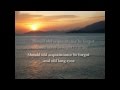 AULD LANG SYNE (with lyrics) - YouTube