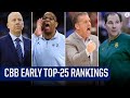 CBB Experts Gives Way-Too-Early Top 25 Following National Championship | CBS Sports HQ