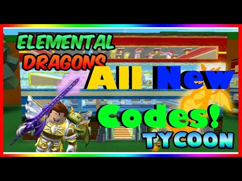 All New Codes For Elemental Dragons Tycoon Ice Plasma Update - all new codes for elemental dragons tycoon ice plasma update 2019 roblox
