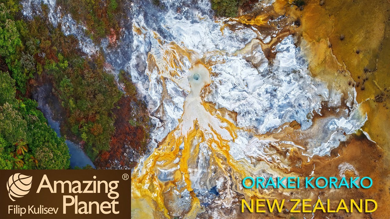 Orakei Korako, New Zealand: Amazing Planet (4K) 2025