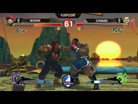 SSF4AE2012 INFILTRATION VS EG PR BALROG - Final Round XVII Day 2 Top 16 HD