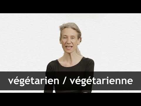 Définition  Végétarien - Végétarienne
