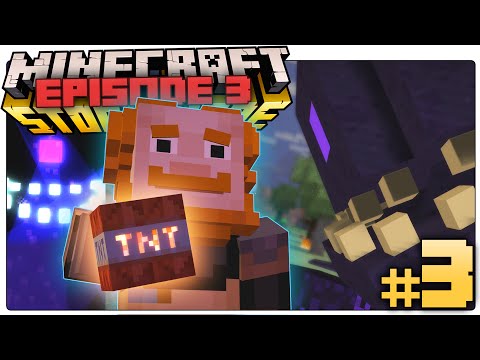 Minecraft Story Mode 3 FINALE | DROPPING THE F-BOMB! (Minecraft: Story Mode Episode 3) [3]