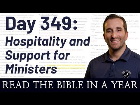 Day 349: 3 John - Godly Hospitality | Bible in a Year (NIV)