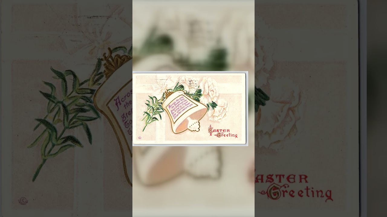 Midland Pub Co, Easter Greeting, USA, Divided Back, 1914 Video