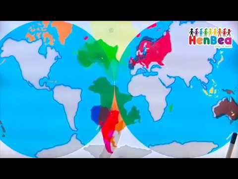 Sagome Traslucide Planisfero