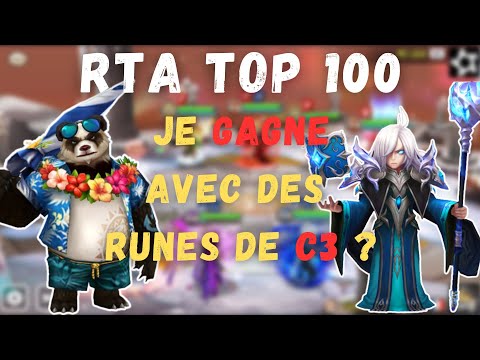 RTA TOP 100 : Ces runages sont HONTEUX pour du G3 ! SUMMONERS WAR