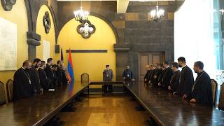 Վեհափառ Հայրապետն ընդունեց Մասյացոտնի թեմի քահանայից դասին