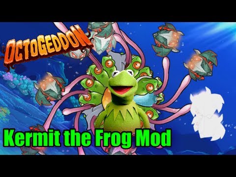 KERMIT THE FROG MOD | Octogeddon Modded | MEGAPEDE COMPLETELY STOMPTED!