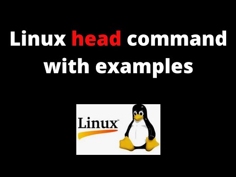 Linux Command Basics Tutorial Head Command In Linux With Examples By Linuxforbeginners Linux