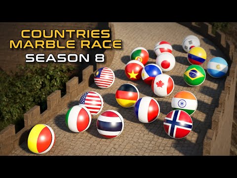 COUNTRIES MARBLE RACE - SEASON 8