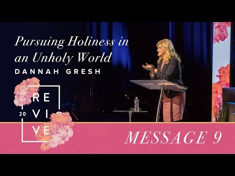 Passionate about Purity: Pursuing Holiness in an Unholy World