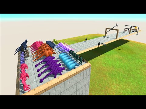 The Road of Deadly Rotators!! - 🦖 Animal Revolt Battle Simulator 🦕