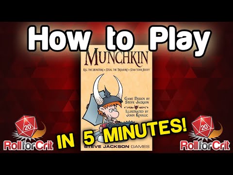 How to Play Munchkin | Roll For Crit