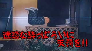飲んだくれて駅のホームで寝てる人いるよね【最恐心霊写真】