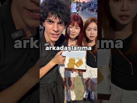 Çinli arkadaşlarıma baklava denettim