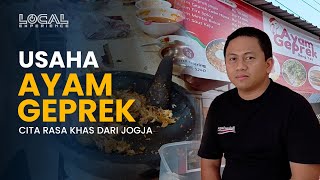 Jualan dari Warung Kecil, Kini Bang Yos Bisa Buka Outlet Ayam Geprek Khas Jogja di Belitung Timur
