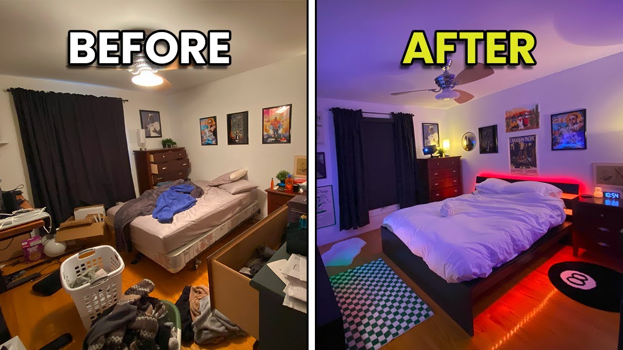 Transforming My MESSY Room Into My DREAM Room!