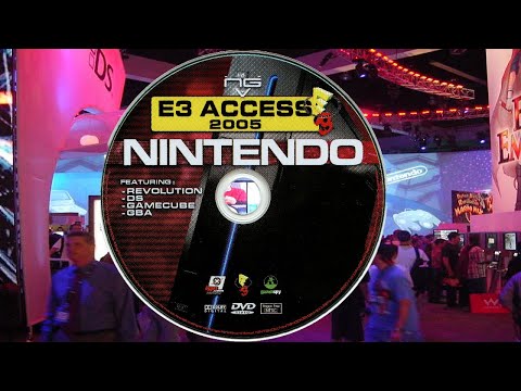 E3 Access 2005 Nintendo Revolution DVD 📀