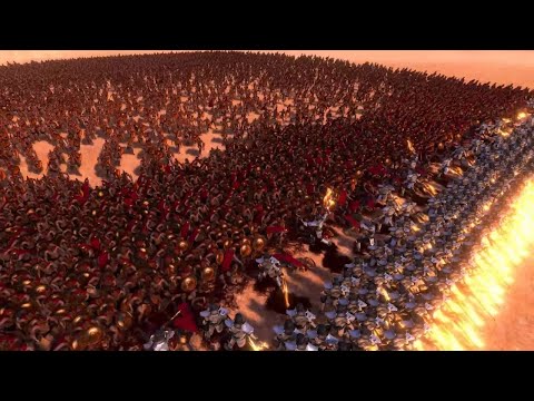 300 Soul Tyrants' vs  5000 Spartan's | Ultimate Epic Battle Simulator |