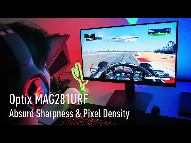 MSI Optix MAG281URF 27,9" LED Rapid IPS UltraHD 4K 144Hz G-Sync-kompatibel video