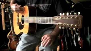 Video thumbnail for Vintage 1978 Takamine (Martin Lawsuit) F-400S 12 String Acoustic Guitar Demo/Review strung 6 & 12 by Songs of Hope at 432Hz