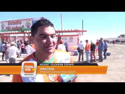 "Tras 36 años de historia Cobresal se posiciona como el campeón nacional" Barra: La Barra de Cobresal &bull; Club: Cobresal