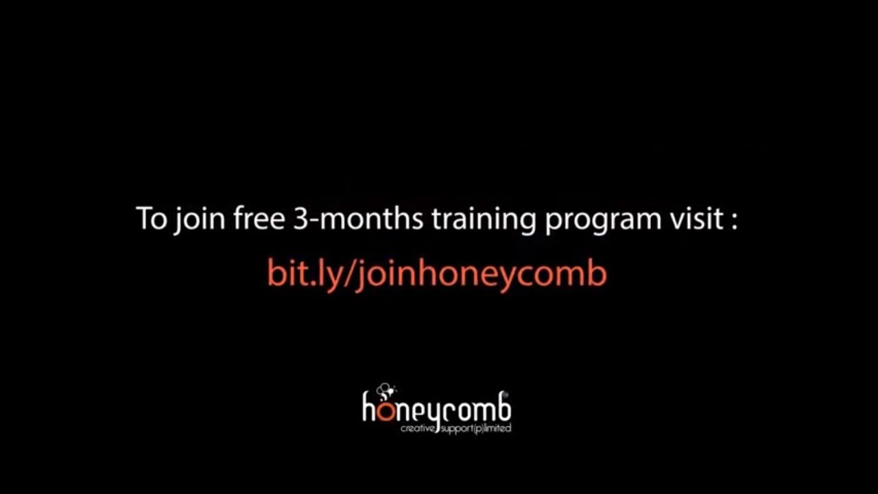 Kick-start your Career at Honeycomb - 3 Months Free Training