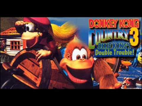 Donkey Kong Country 3 OST - 34 Crystal Chasm.wmv