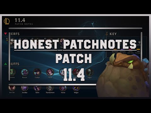 JUNGLE NERFS!! | PATCH 11.4 | [ HONEST PATCHNOTES ]