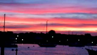 preview picture of video 'Salt Pond Sunset Narragansett, Rhode Island 07-02-2010'